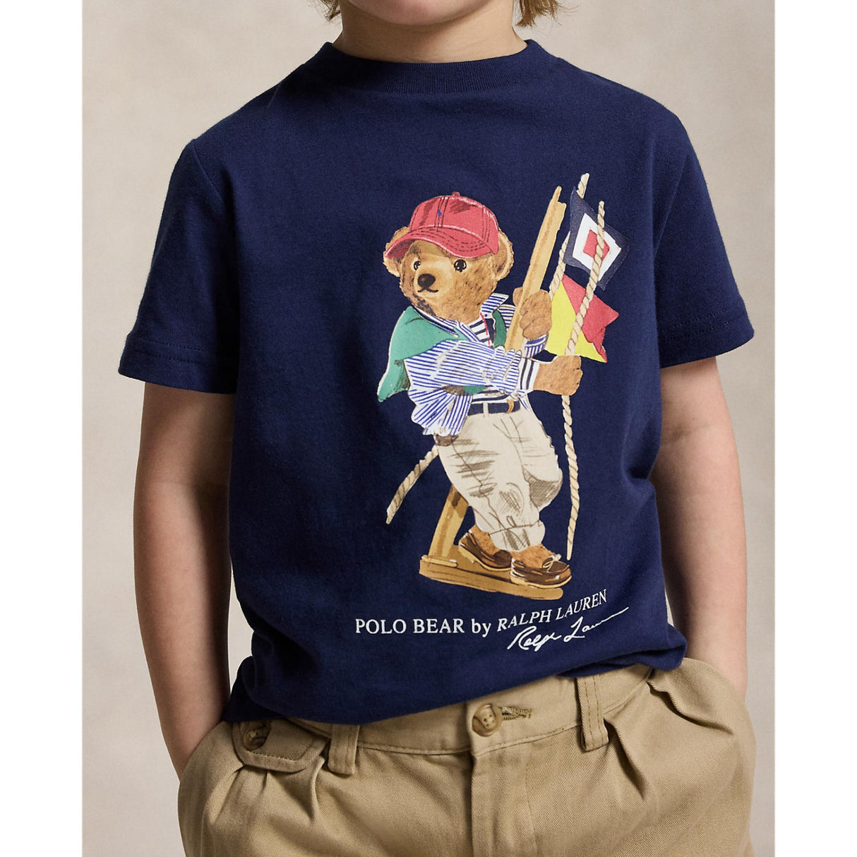 Polo Ralph Lauren Sp26 Bear Newport Navy T-Shirt