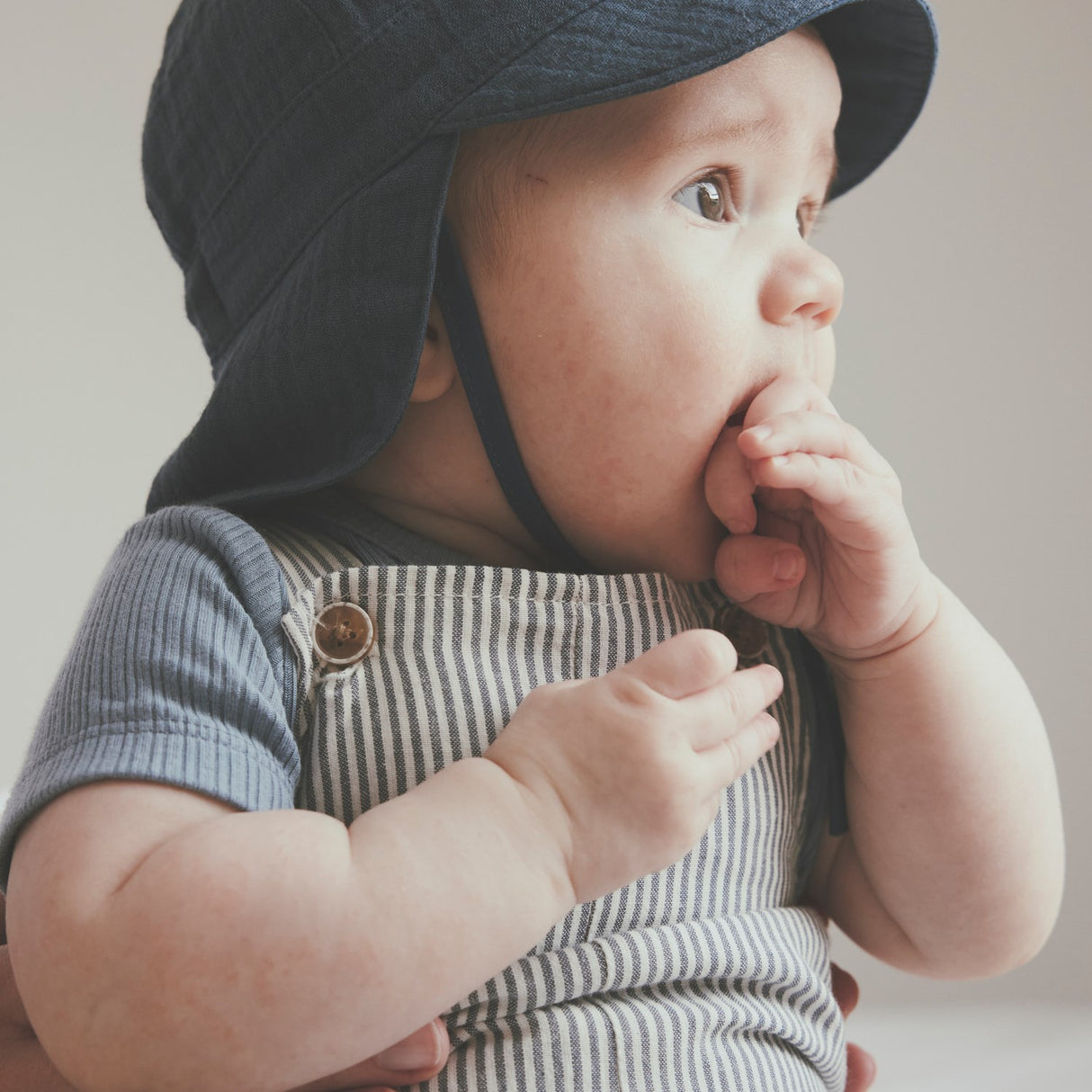 Huttelihut Bering Sea Summer Hat Ears Muslin