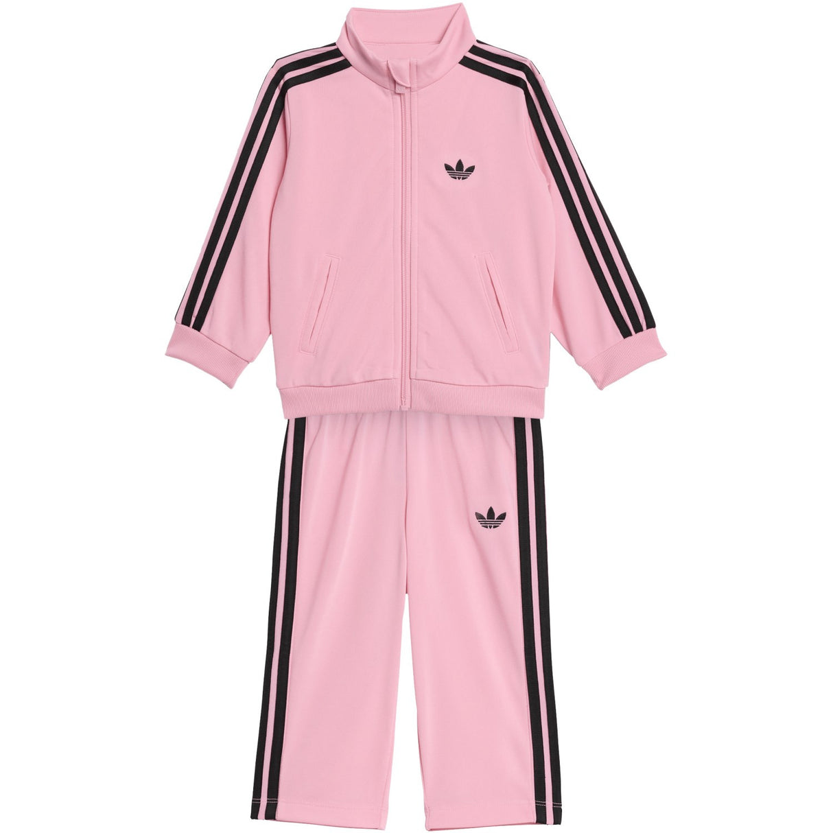 adidas Originals Light Pink/Black Firebird Ts Sweat Set