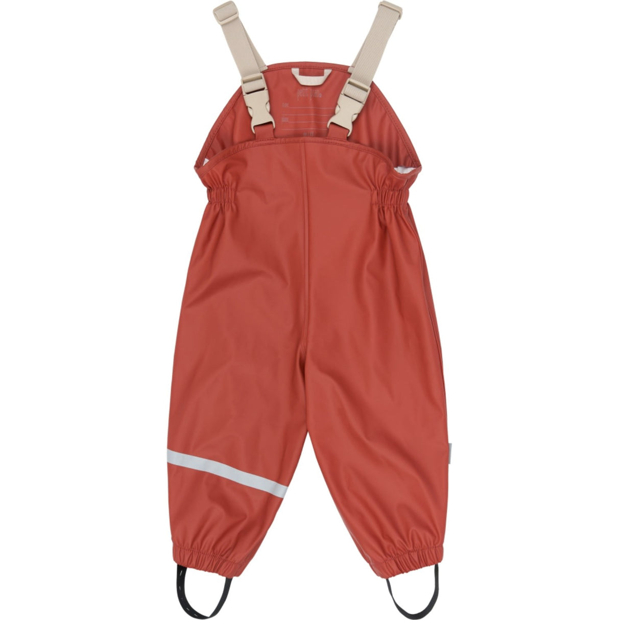 Petit Piao Dusty Rose Strawberry AOP PPDai Rainwear Set W. Susp.