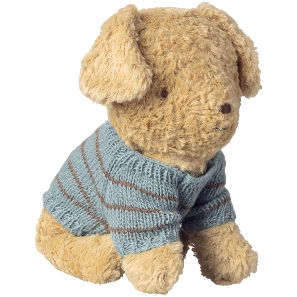 Maileg Hvalpetilbehør , Small, Knitted Sweater - Lys Blå