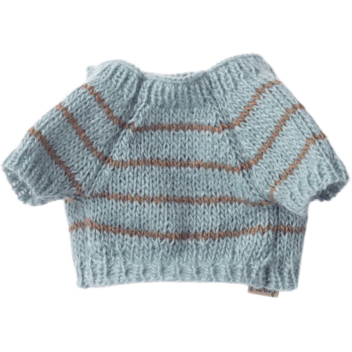 Maileg Hvalpetilbehør , Small, Knitted Sweater - Lys Blå