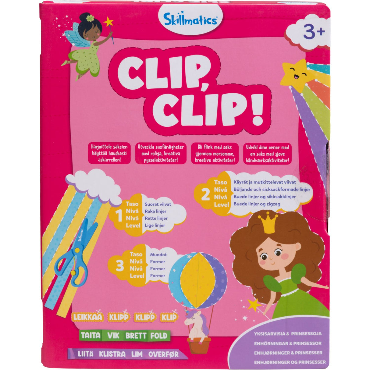 Skillmatics Clip Clip Unicorns