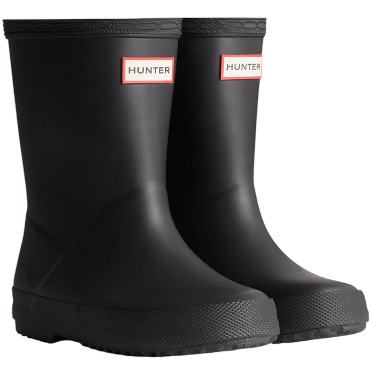 Hunter Black Kids First Rainboot