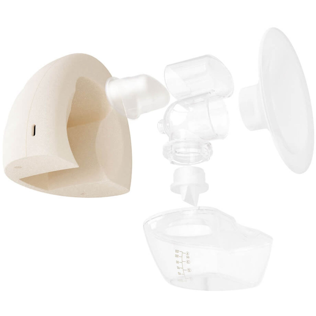 Neno Hvid Breast Pump Perla Håndfri