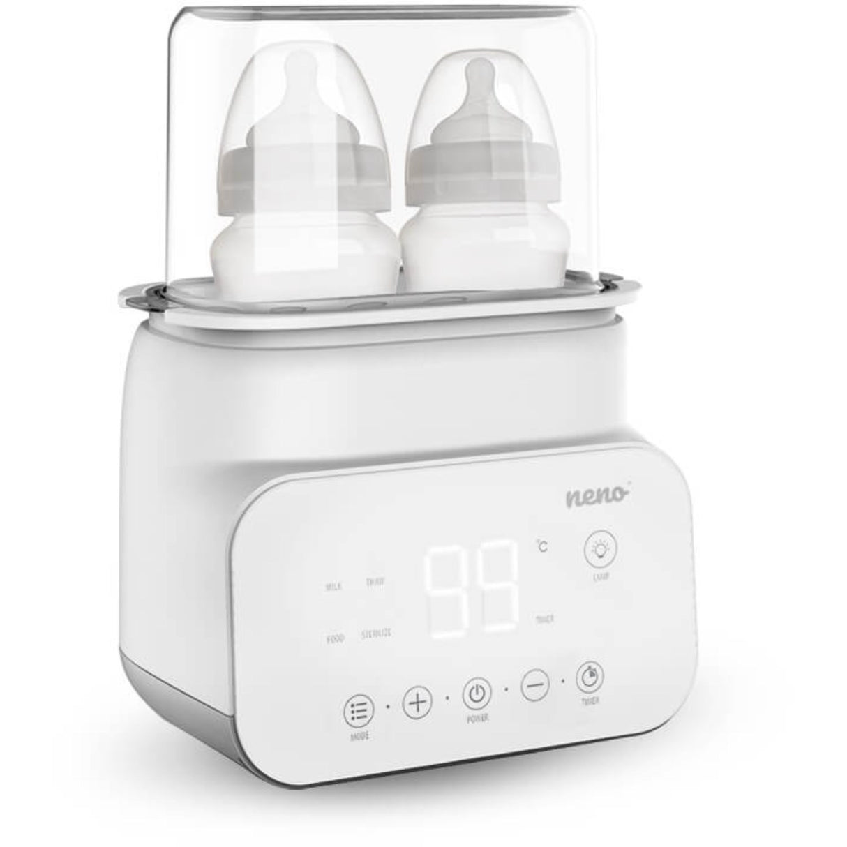 Neno Hvid Sterilisator Og Bottle Warmer Vita