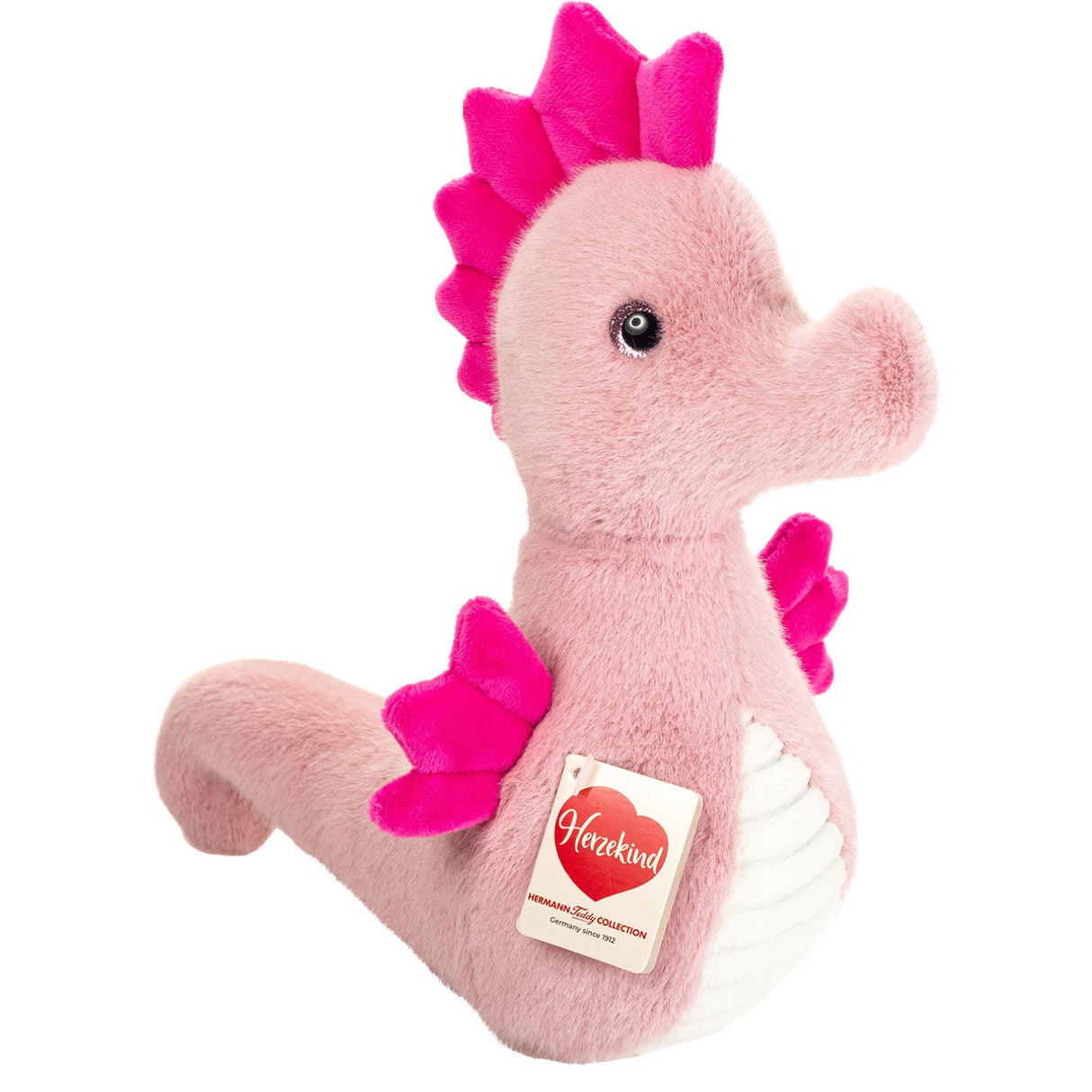 Teddy Hermann Alba Seahorse 23 cm - Pink