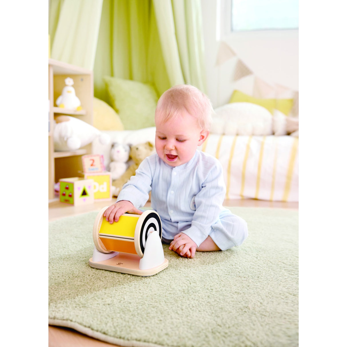 Hape Spinning Drum With Mirror