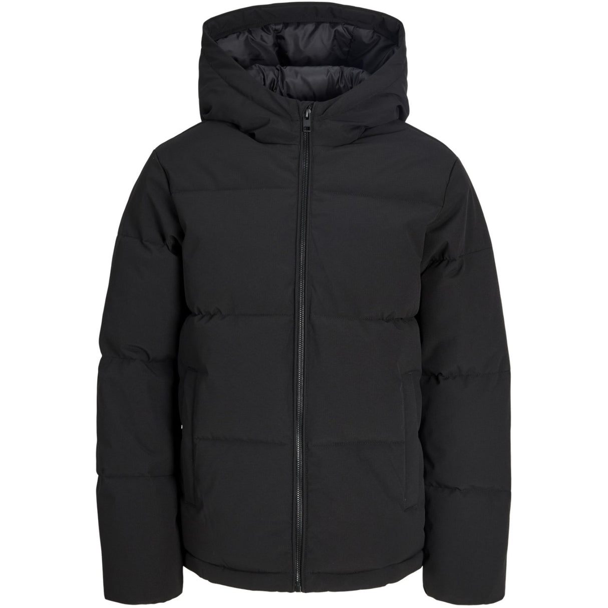 Jack & Jones Junior Black Jjgalaxy Puffer Jacket Jnr