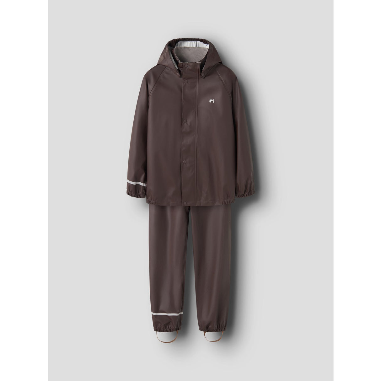 Name It Seal Brown Nkndry10 Rain Set Fo Noos