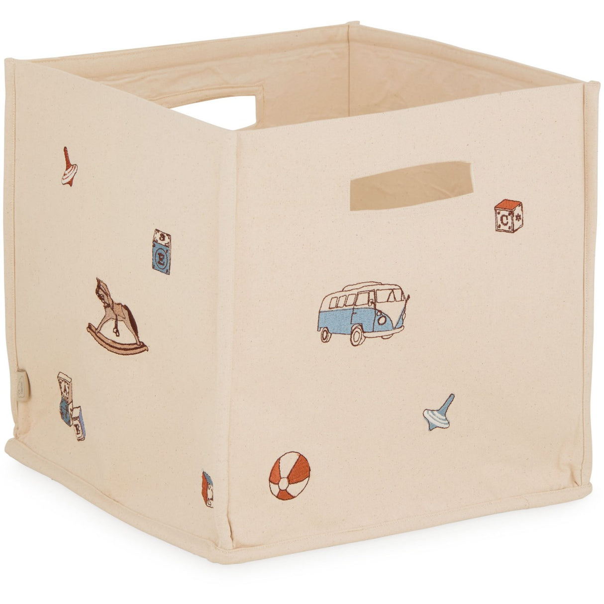 Cam Cam Copenhagen Vintage Toys Canvas Storage Basket