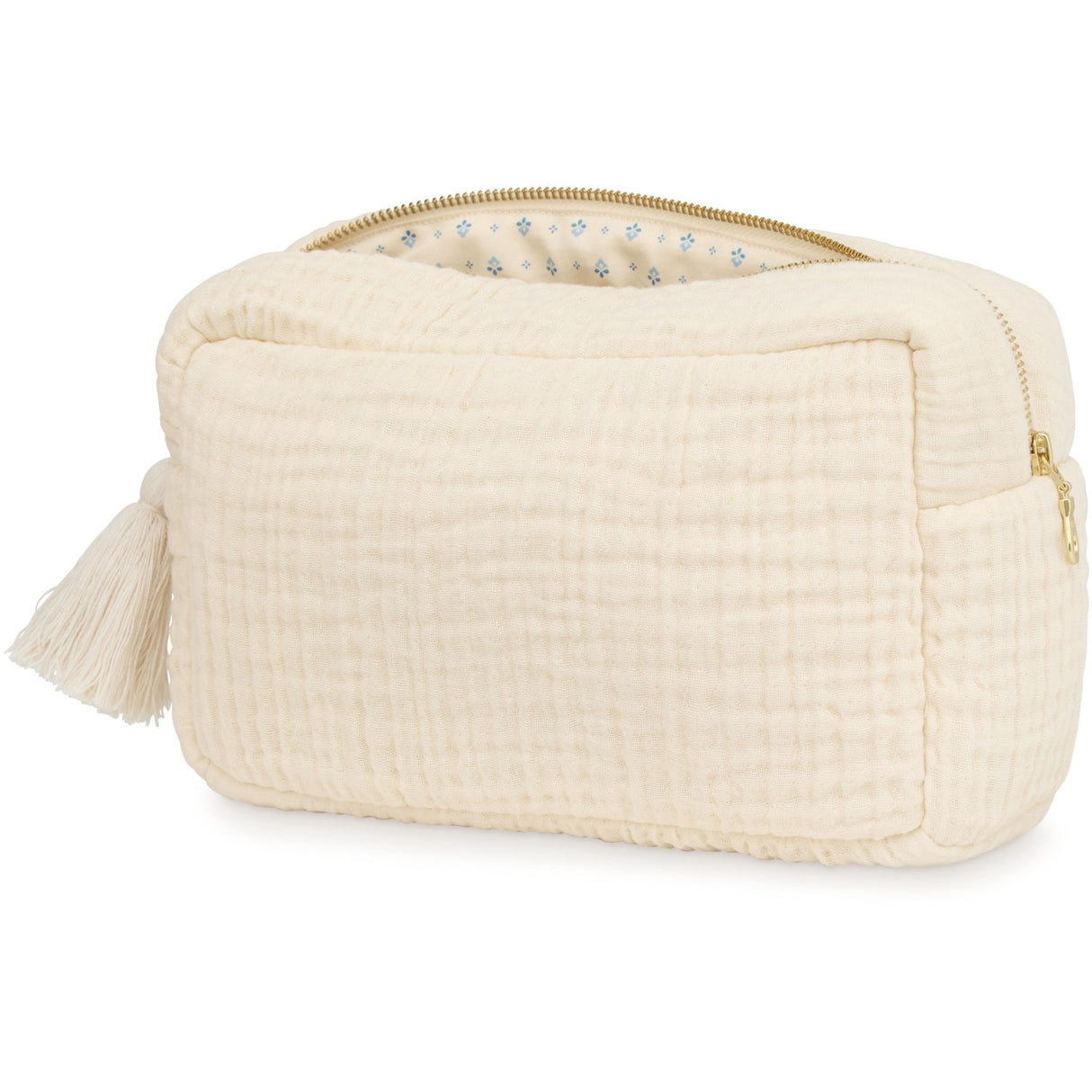 Cam Cam Copenhagen Anique White Capri Muslin Toiletry Bag