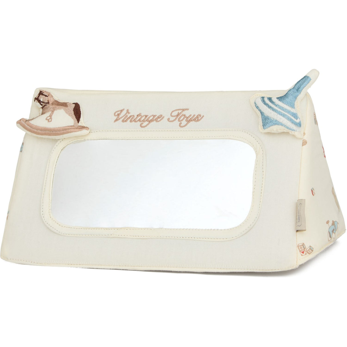 Cam Cam Copenhagen Vintage Toys Tummy Time Mirror