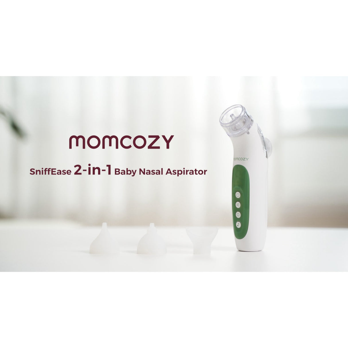 Momcozy BreezyClear™ 2-in-1 Spray & Suction Electric Nasal