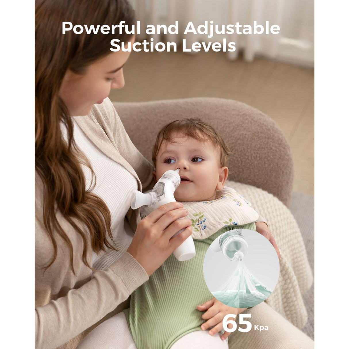Momcozy BreezyClear™ 2-in-1 Spray & Suction Electric Nasal