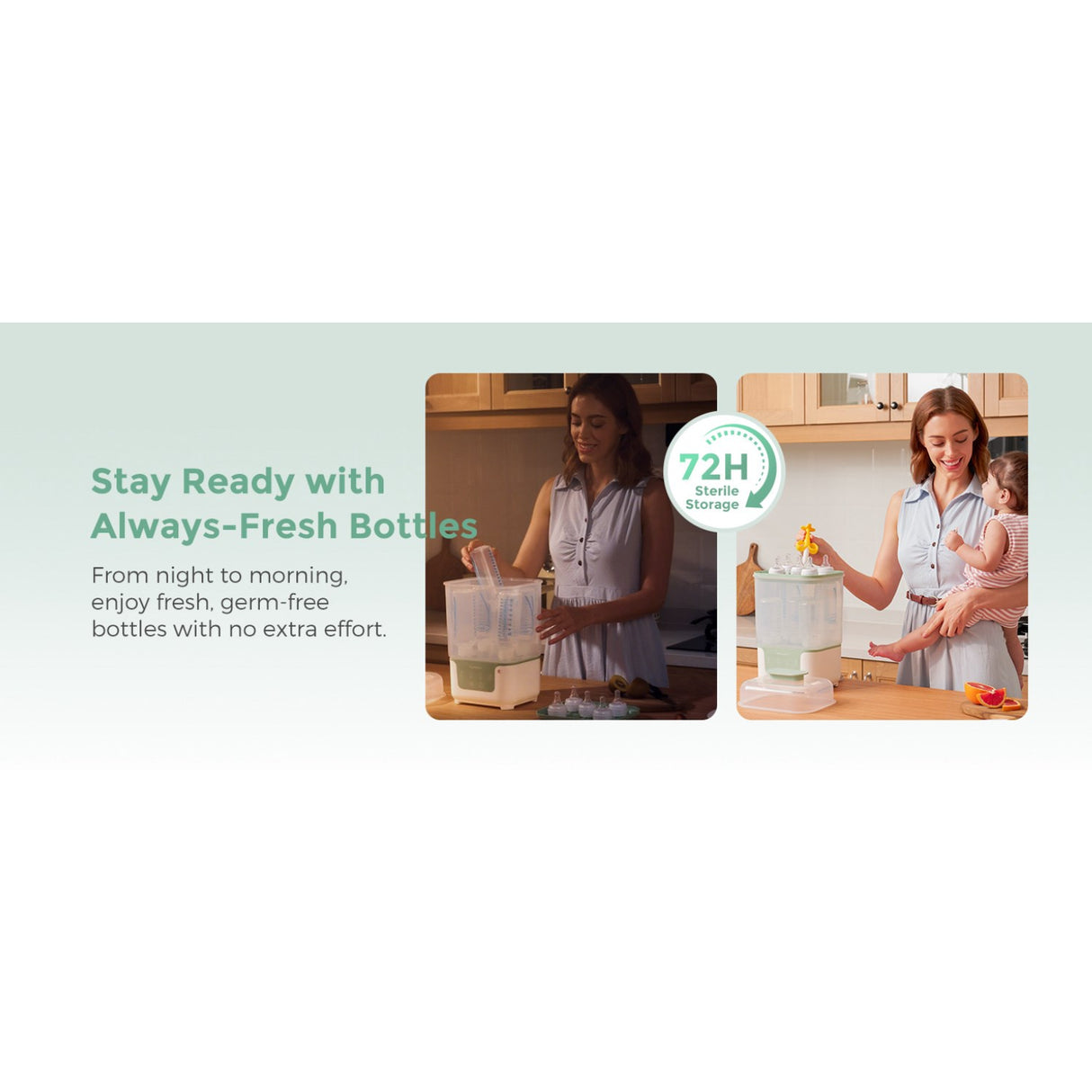 Momcozy BS04 4-in-1 Bottle Sterilizer And Dryer