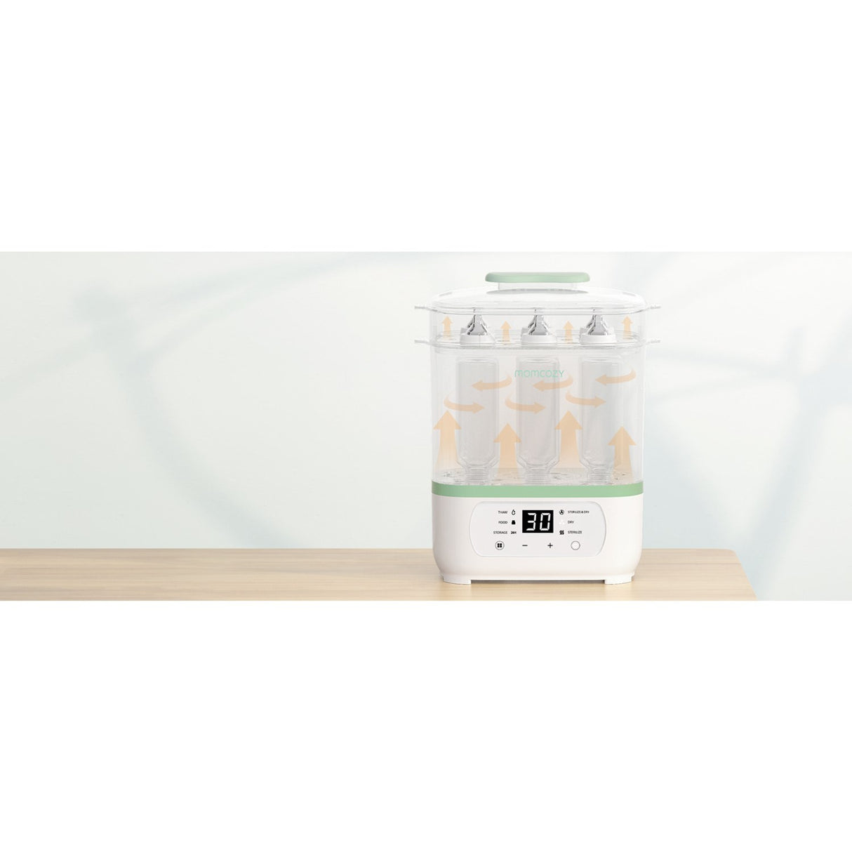 Momcozy 8-in-1 Electric Steam Baby Bottle Sterilizer