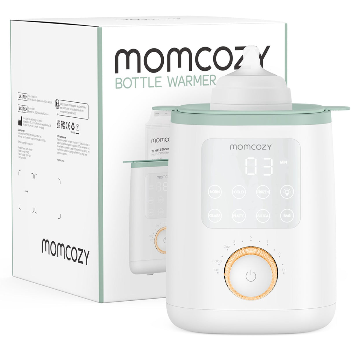 Momcozy MW02 Nutri Smart Analog Baby Bottle Warmer