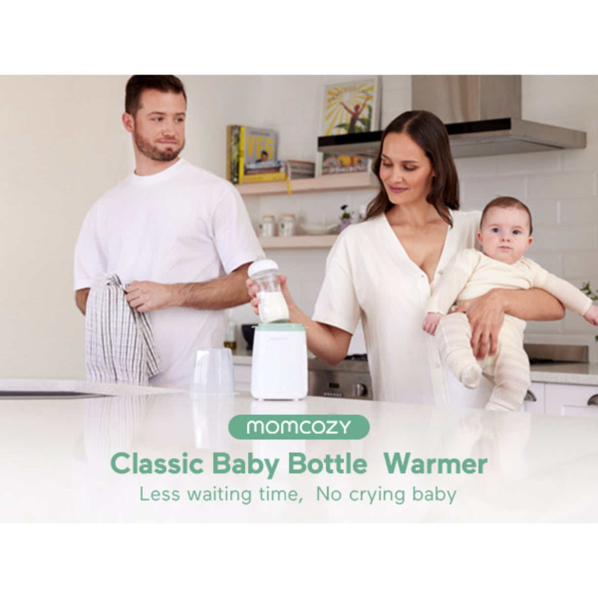 Momcozy MW01 6-in-1 Fast Baby Bottle Warmer