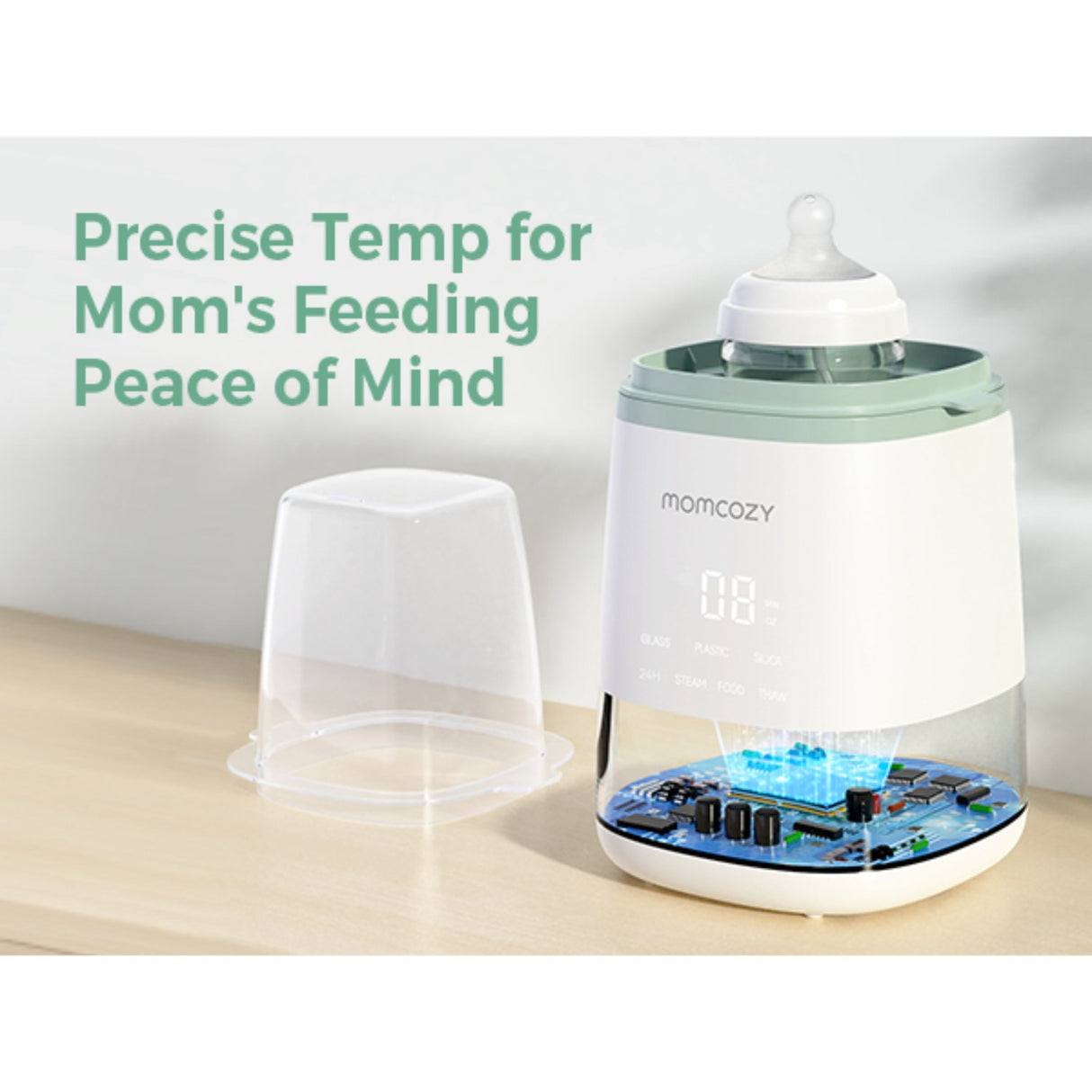 Momcozy MW01 6-in-1 Fast Baby Bottle Warmer