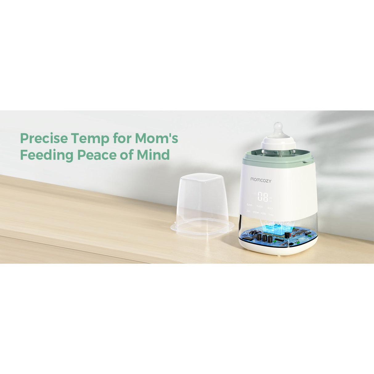 Momcozy MW01 6-in-1 Fast Baby Bottle Warmer