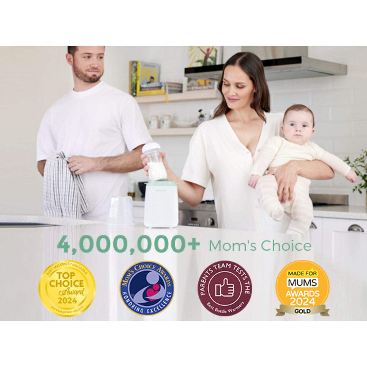 Momcozy MW01 6-in-1 Fast Baby Bottle Warmer