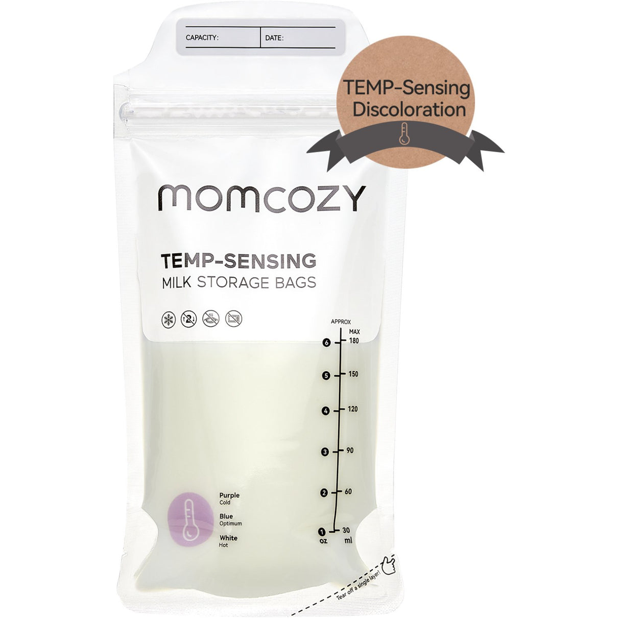 Momcozy Breastmilk Bag 120-Pack