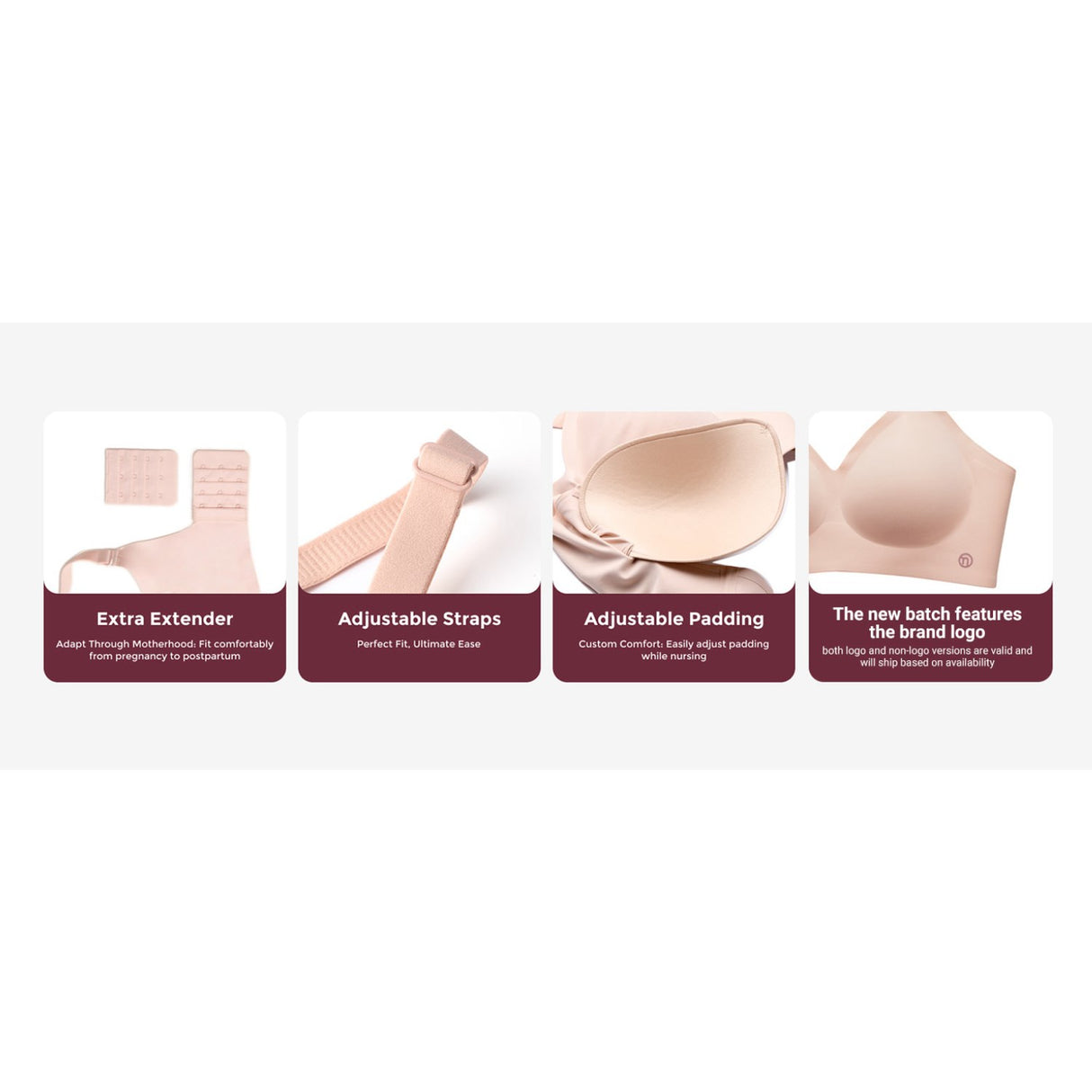 Momcozy Natural YN21 Maternity Nursing Bra