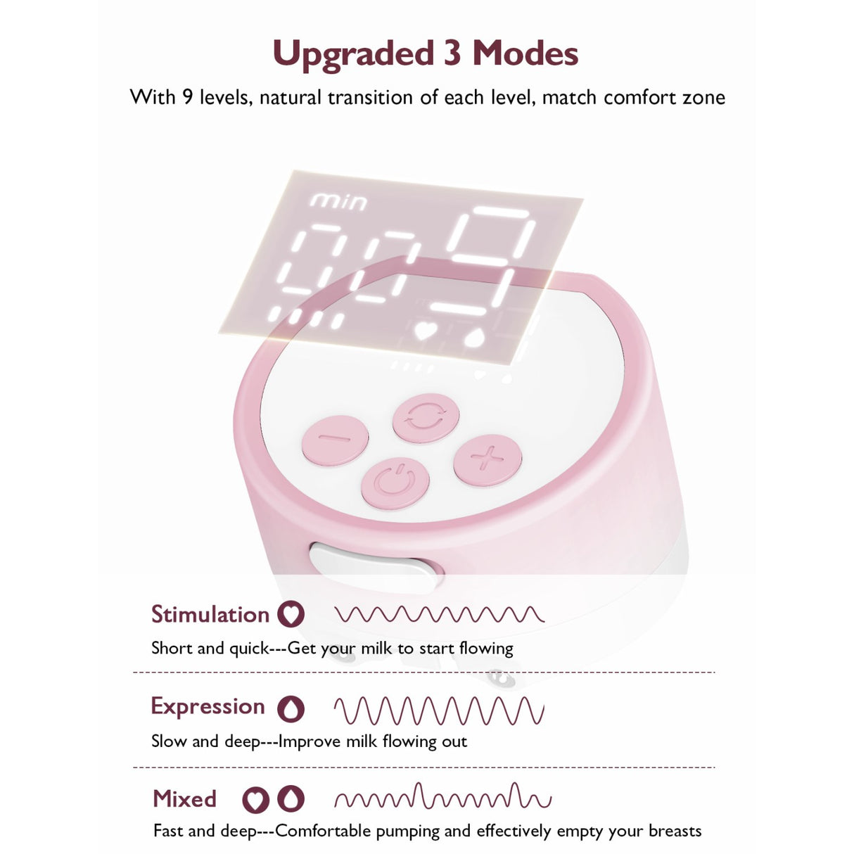 Momcozy Grey S12 Pro Wearable Breast Pump Double Pack