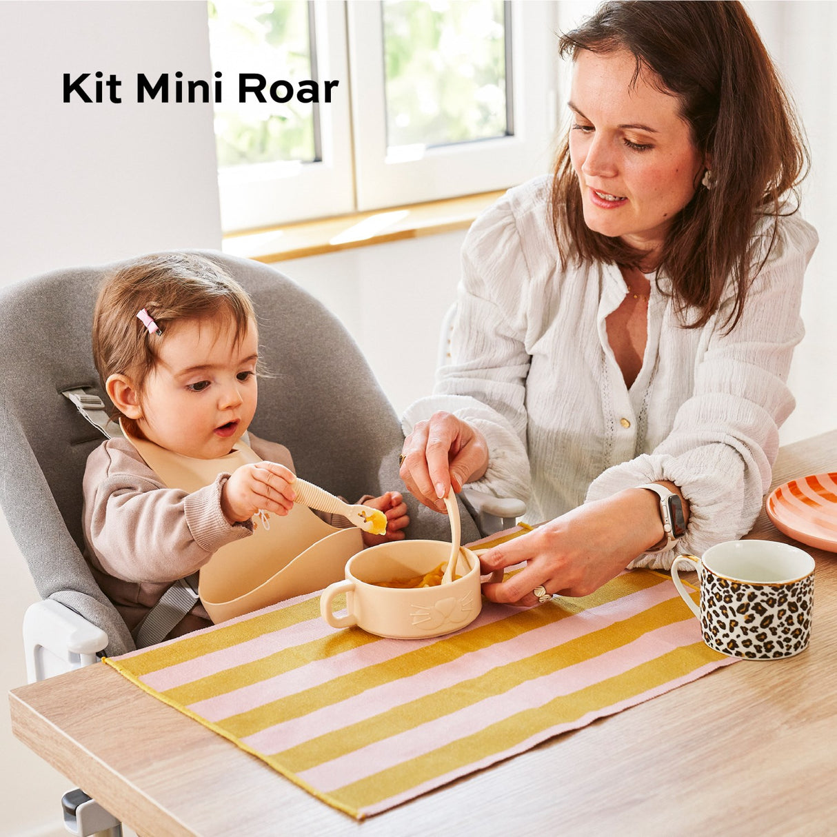Babymoov Mini Roar Baby First Meal Set