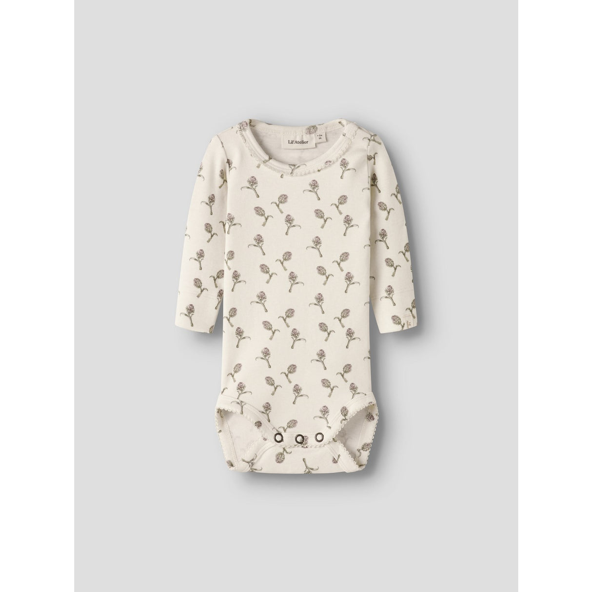 Lil'Atelier Turtledove Artichoke Nbfgayo Sig Ls Slim Body Lil