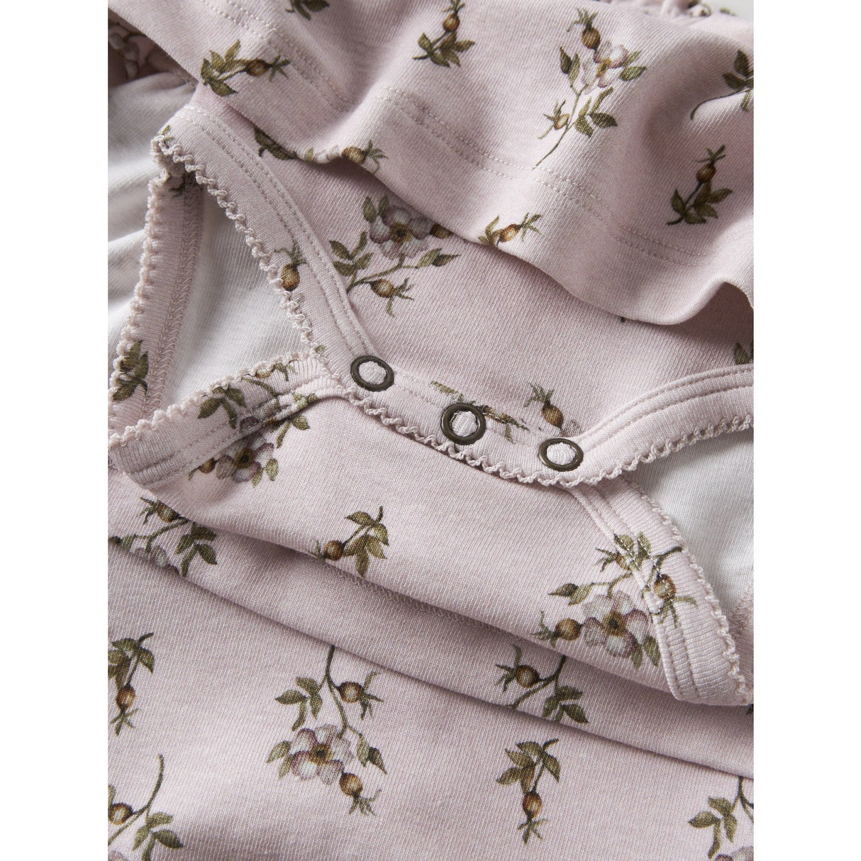 Lil'Atelier Hushed Violet Apple Rose Nbfgayo Sum Ls Body Dress Lil