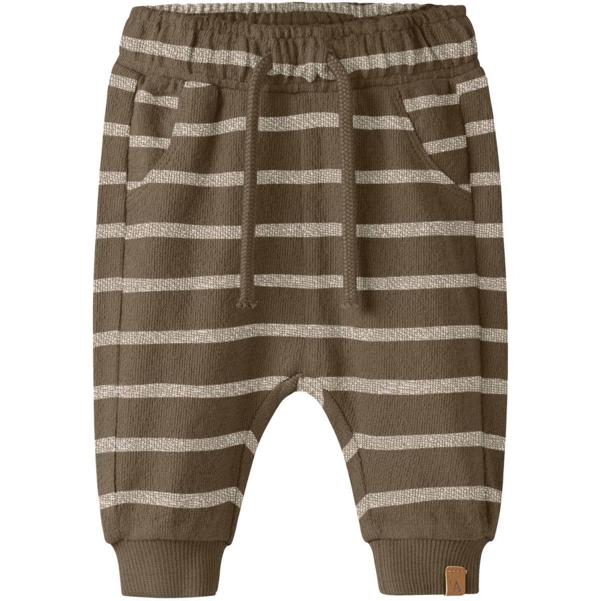 Lil'Atelier Teak Turtledove Nbmoby Loose Pants Lil