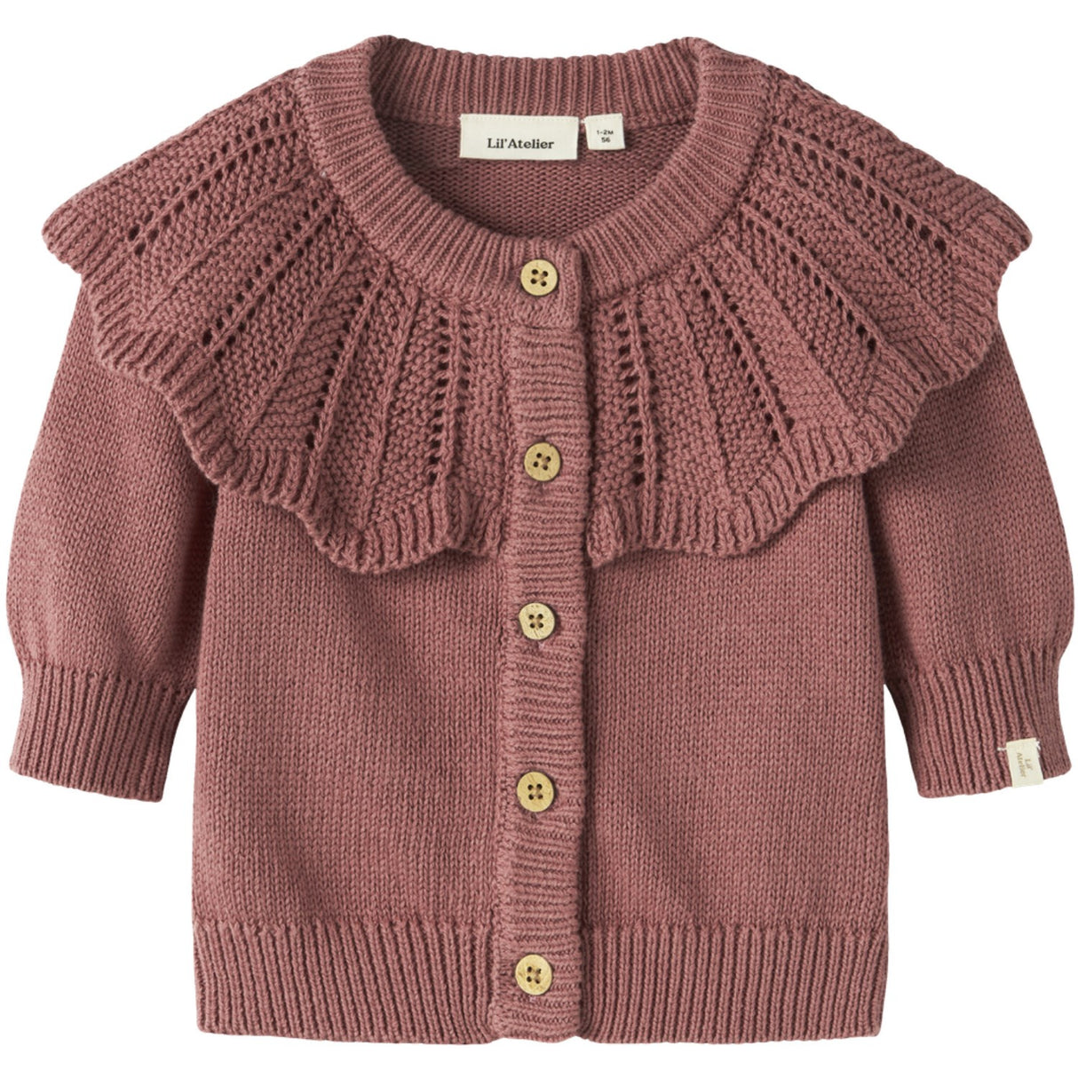 Lil'Atelier Withered Rose Nbfnoda Ls Knit Card Lil