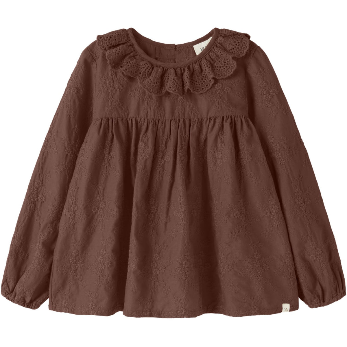 Lil'Atelier Mahogany Nmfnopa Ls Loose Shirt Lil