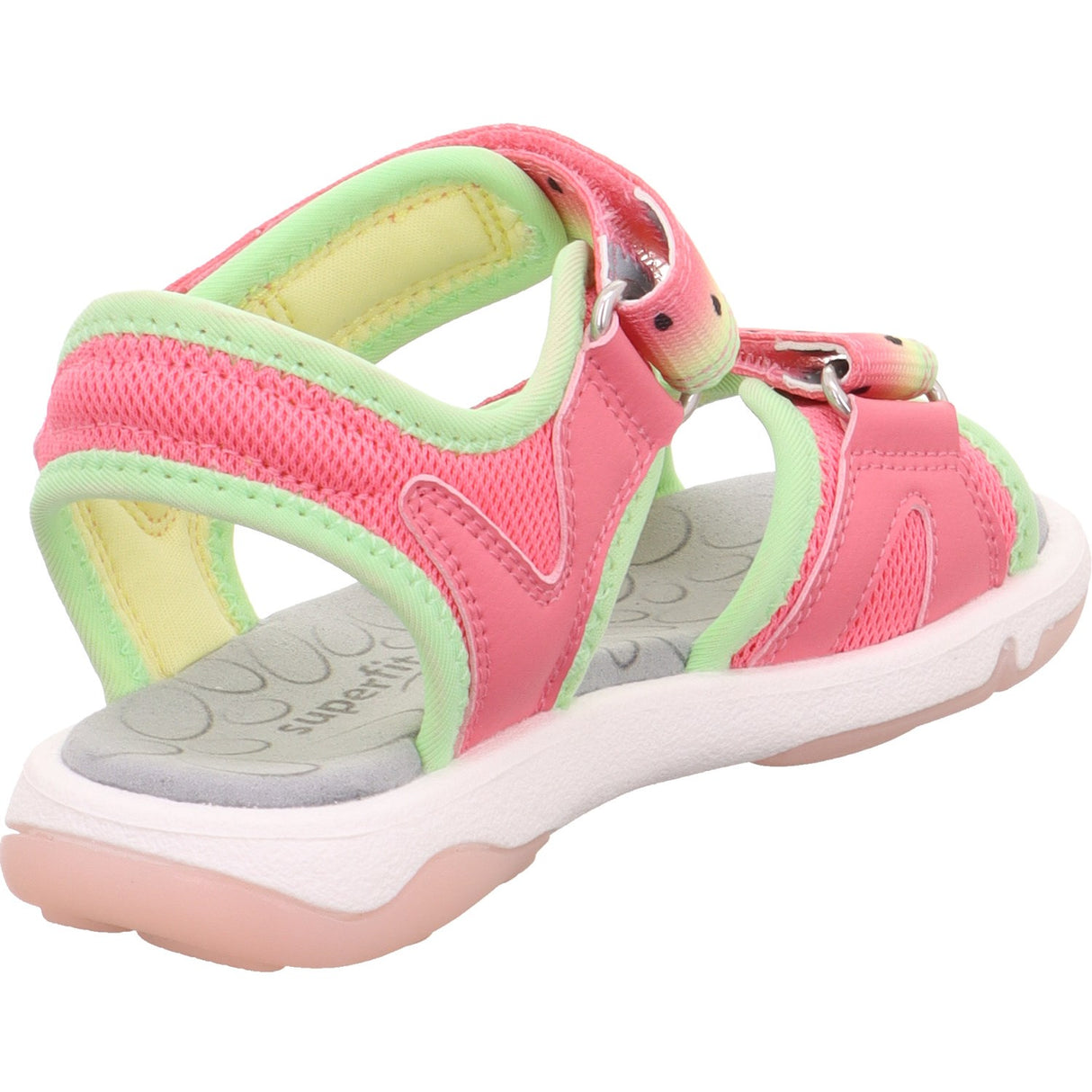 Superfit Pink/Lightgreen Pebbles Sandal