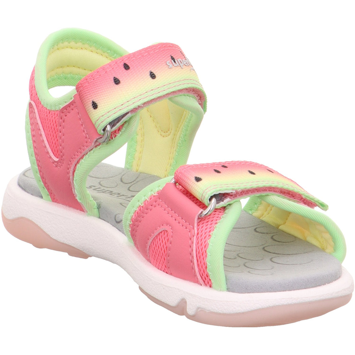 Superfit Pink/Lightgreen Pebbles Sandal