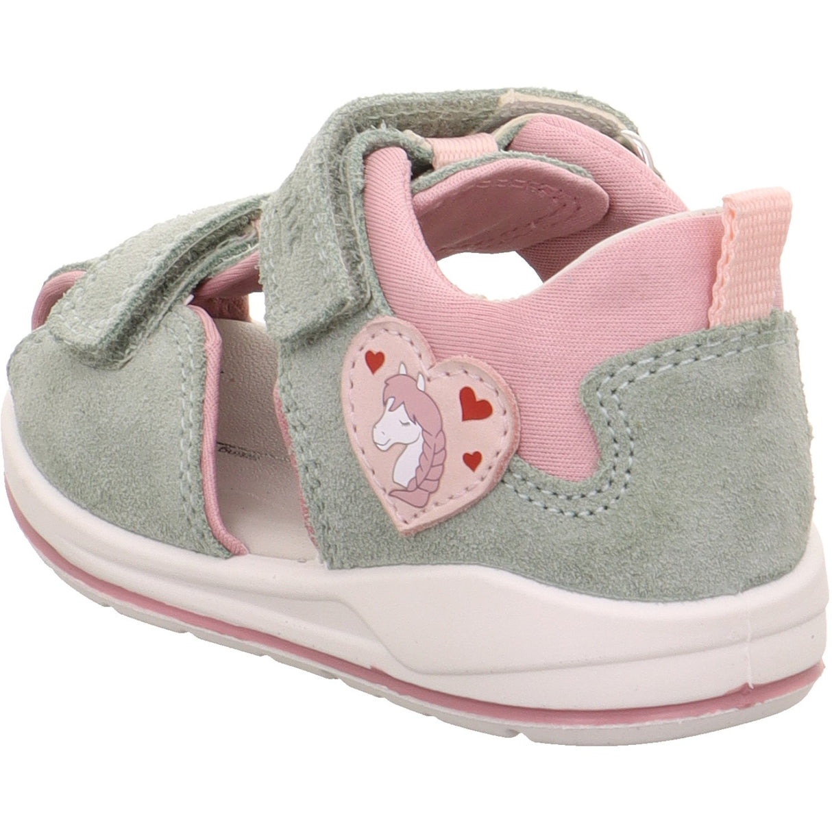 Superfit Green/Pink Boomerang Sandal