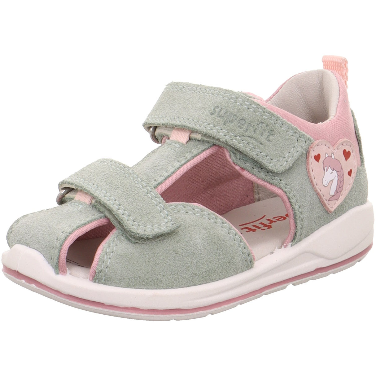 Superfit Green/Pink Boomerang Sandal