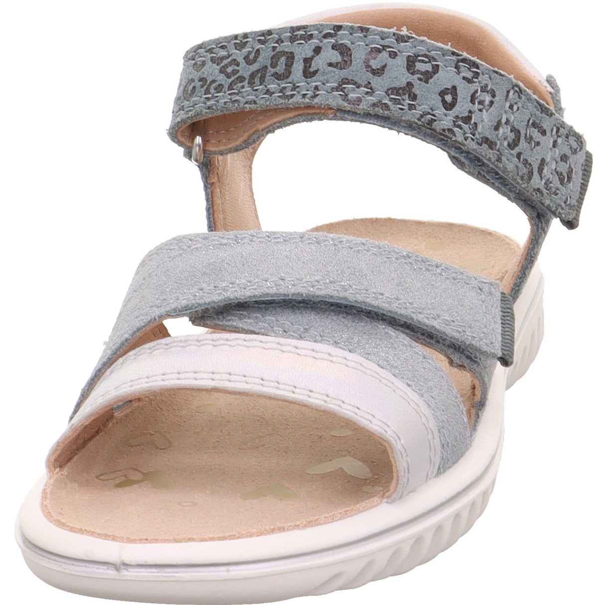 Superfit Hellgrün/Silber Sparkle Sandal