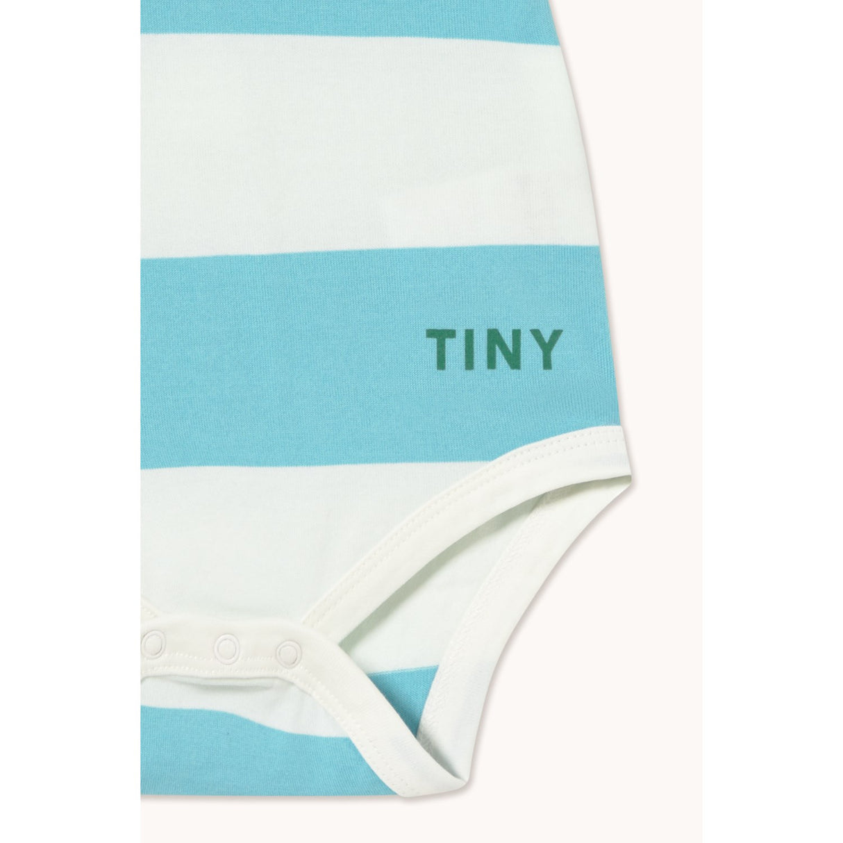 TinyCottons Light Cyan Cyan Stripes Knit Body