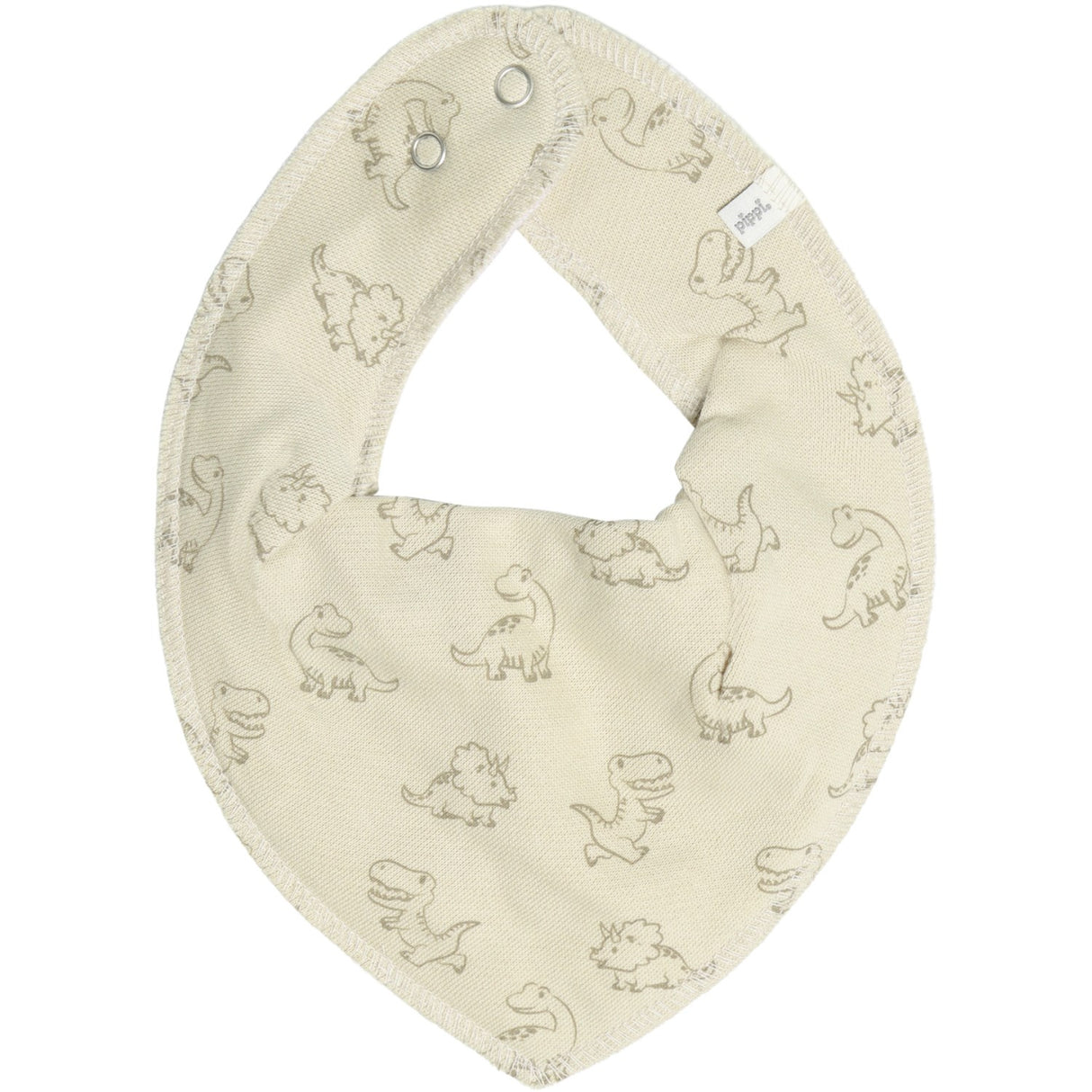 Pippi Silver Mink Bandana Bib Boy -Aop (3-Pack)