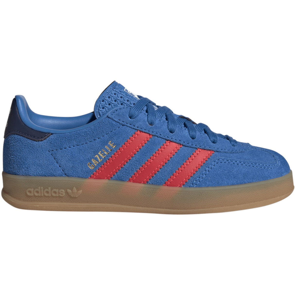 adidas Originals Lucid Ray Blue/Lucid Red/Gum 2 Gazelle Indoor C Sneakers