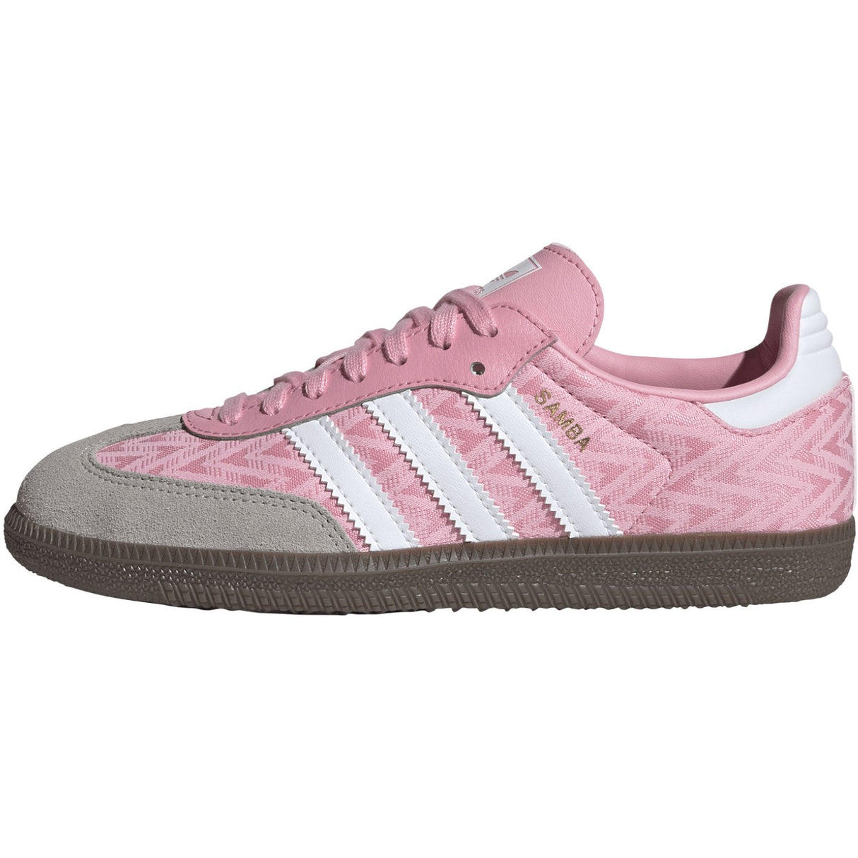 adidas Originals Light Pink/Ftwr White/Gum5 Samba Og J Sneakers