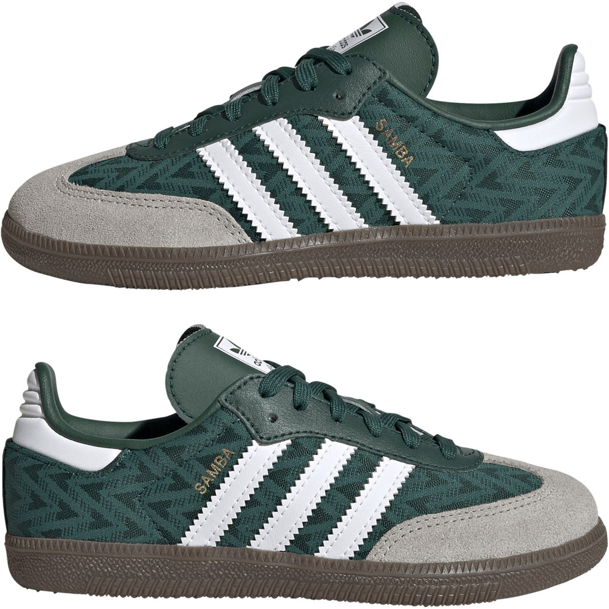 adidas Originals Collegiate Green/Ftwr White/Gum5 Samba Og C Sneakers