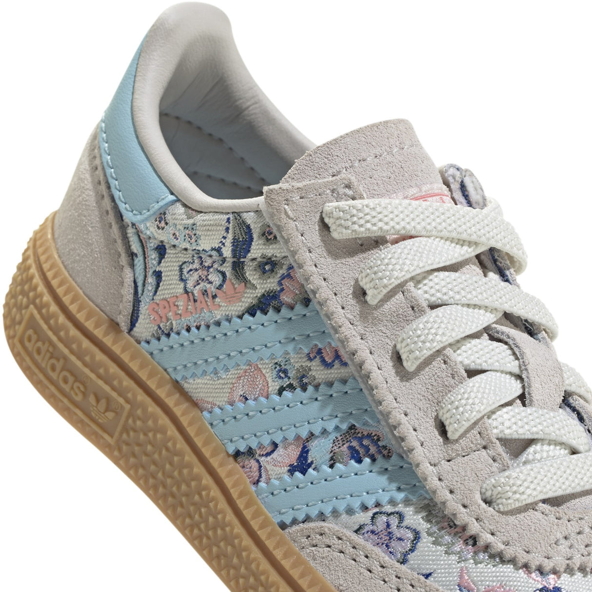 adidas Originals Off White/Icey Blue/Gum 3 Handball Spezial Cf El I Sneakers