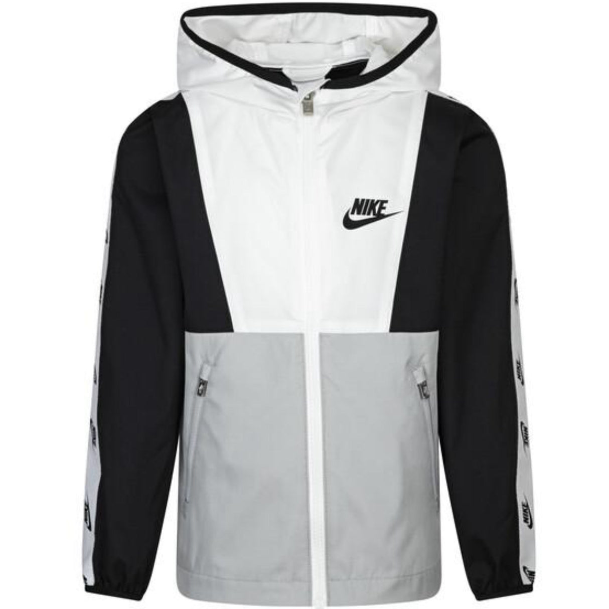 NIKE Black Color Block Jacket