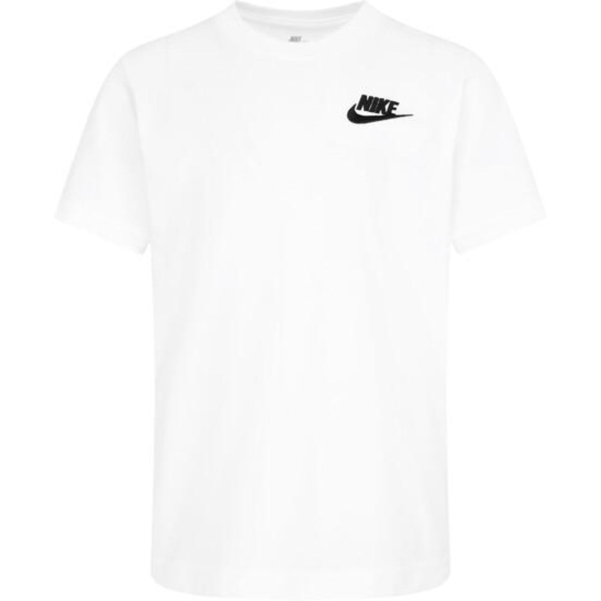 NIKE White Embroid Futura Tee