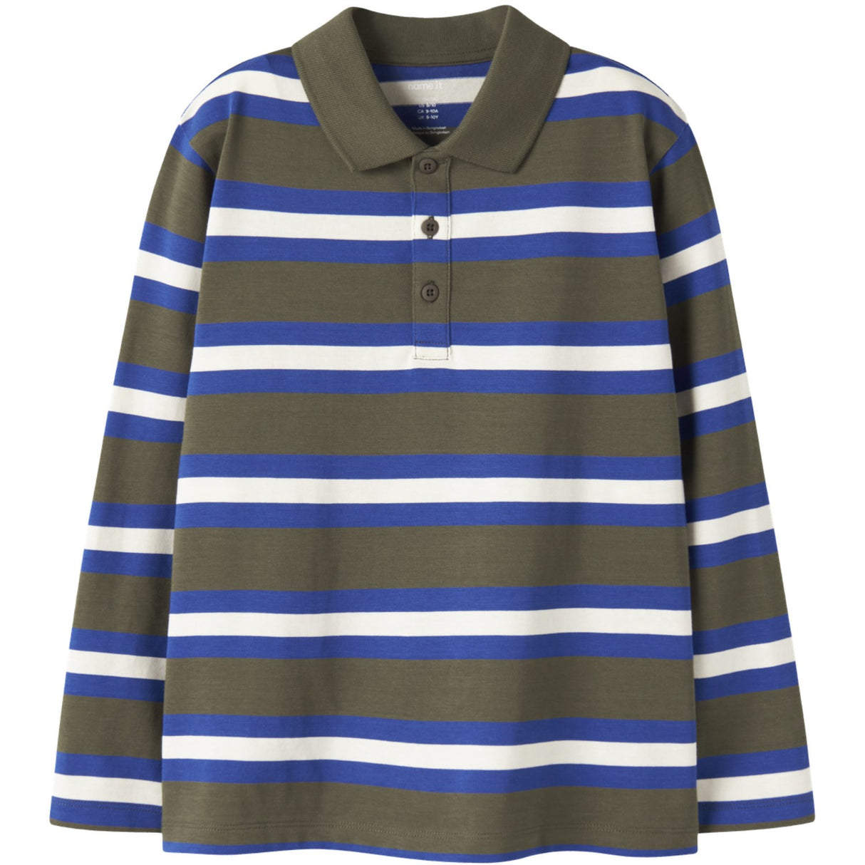 Name It Olive Night Nkmnaftali Ls Nreg Polo Box