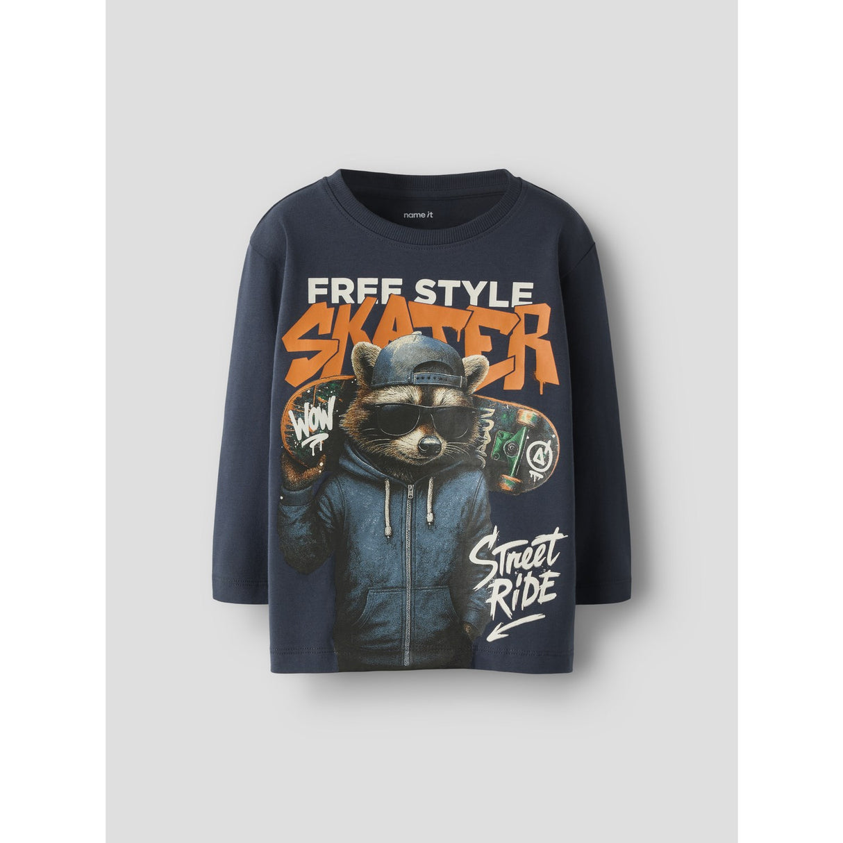 Name It Ombre Blue Nmmnicky Ls Nreg Top Box